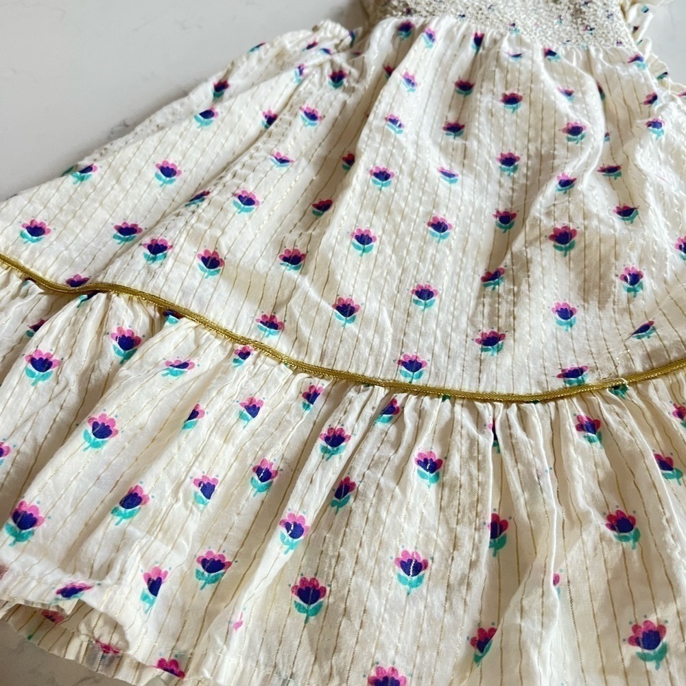 Egg Floral Ikat Coralia Dress - Picture 2 of 11
